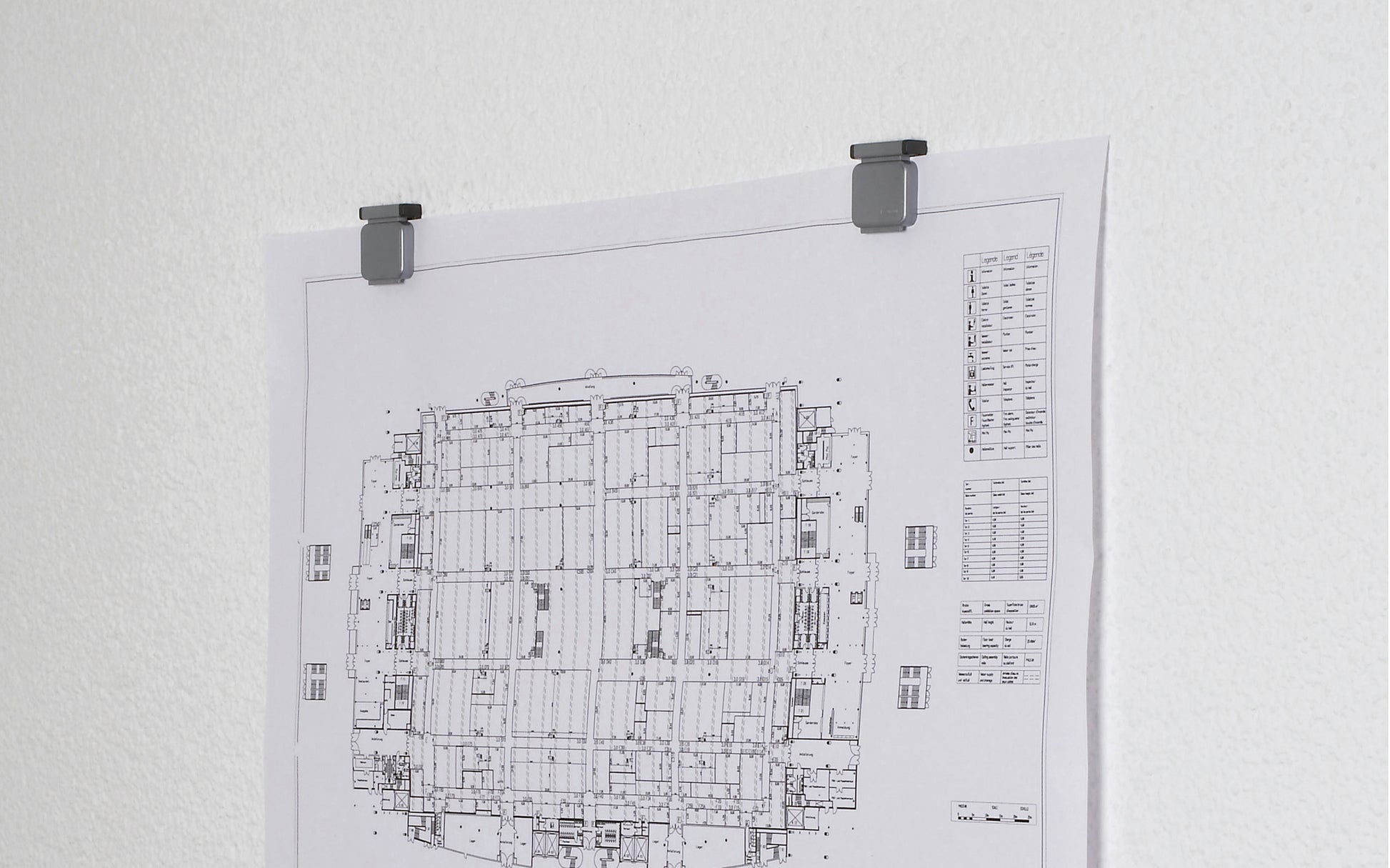 MAUL Magnetclip S 3,6x4cm 6240094 silber