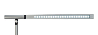 MAUL LED-Tischleuchte MAULrubia 8201595 silber, dimmbar, USB