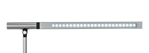 MAUL LED-Tischleuchte MAULrubia 8201595 silber, dimmbar, USB