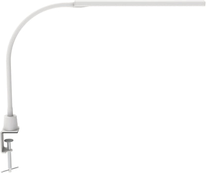 MAUL LED-Tischleuchte MAULpirro 8202602 weiss, dimmbar, Klemmfuss