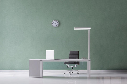 MAUL LED-Tischleuchte MAULjaval 82583 silber, dimmbar