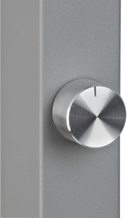 MAUL LED-Tischleuchte MAULjaval 82583 silber, dimmbar