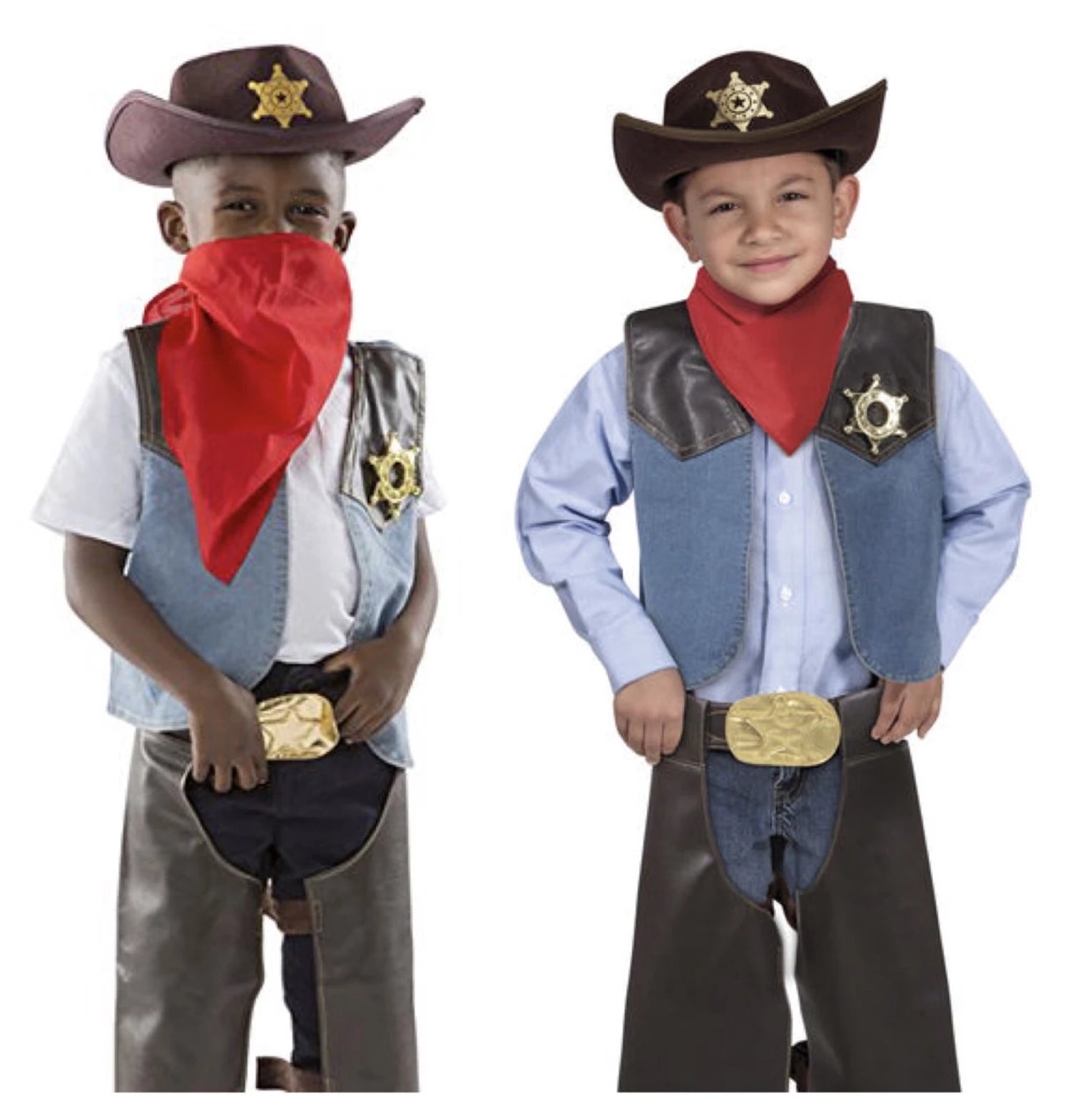 KINDERKOSTÜM COWBOY (FR-DE-EN-ES)