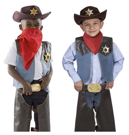 KINDERKOSTÜM COWBOY (FR-DE-EN-ES)