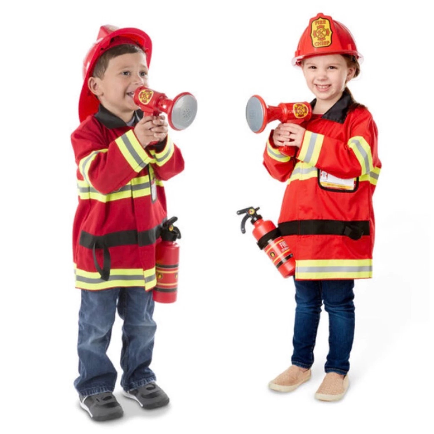 KINDERKOSTÜM FEUERWEHRMANN (FR-DE-EN-ES)