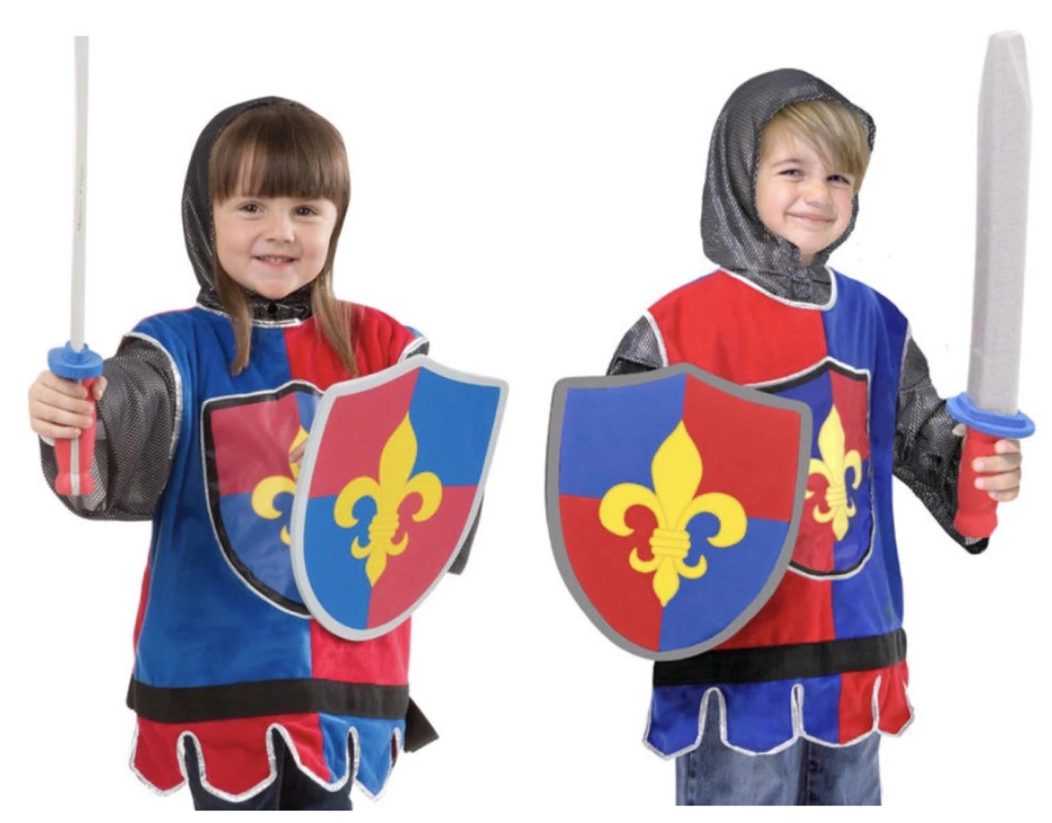 KINDERKOSTÜM RITTER (FR-DE-EN-ES)