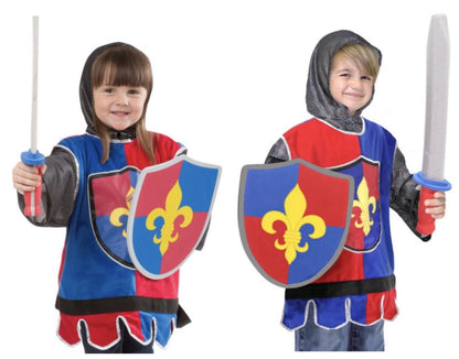 KINDERKOSTÜM RITTER (FR-DE-EN-ES)