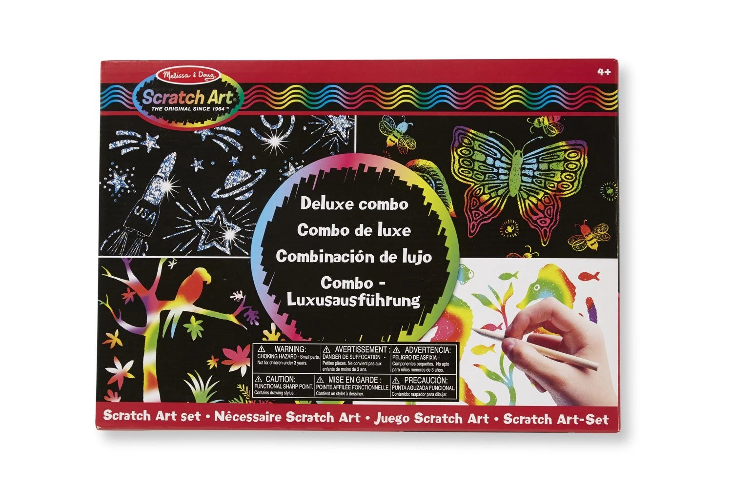 SCRATCH ART KOMBIPACKUNG - LUXUSAUSFÜHRUNG (FR-DE-EN-ES)