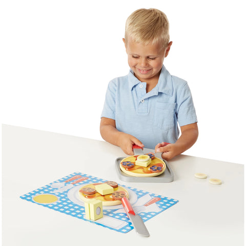 PANCAKE SPIELSET AUS HOLZ