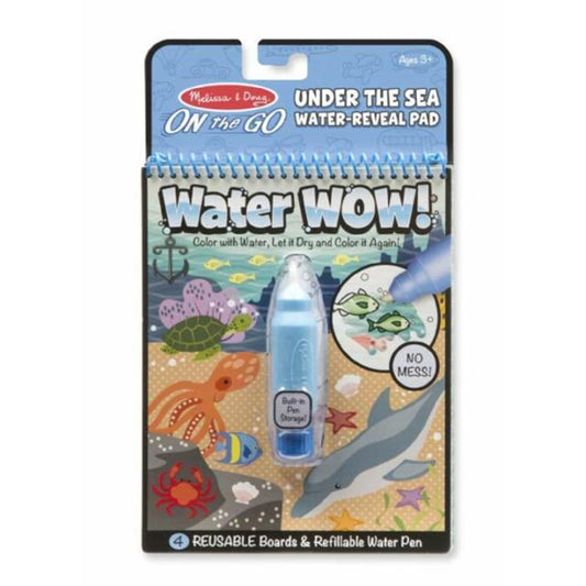 WATER WOW! MALBLOCK - UNTER WASSER (FR-DE-EN-ES)