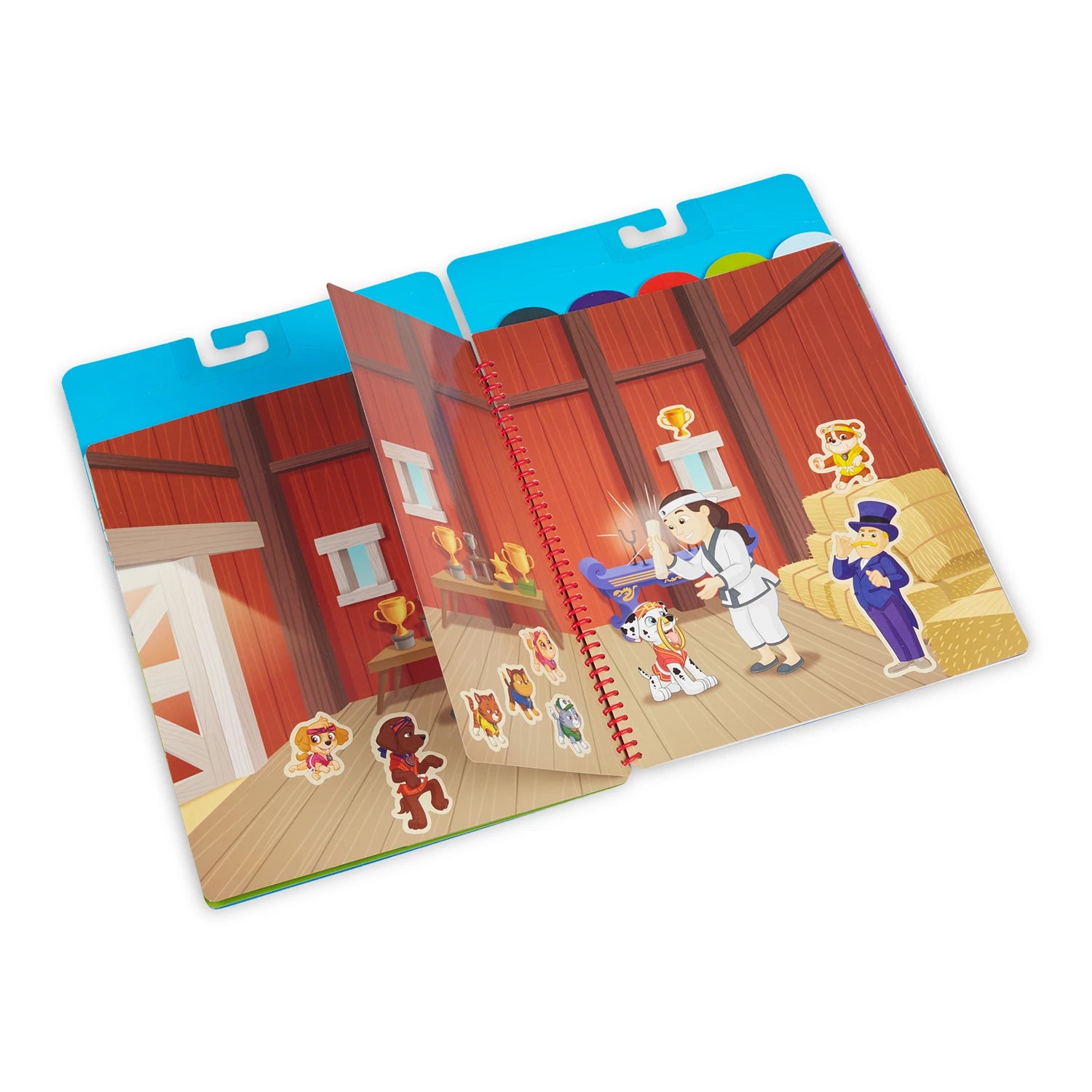 PAW PATROL CARNET AUTOC. REPOSITIONNABLES CLASSIC MISSIONS (