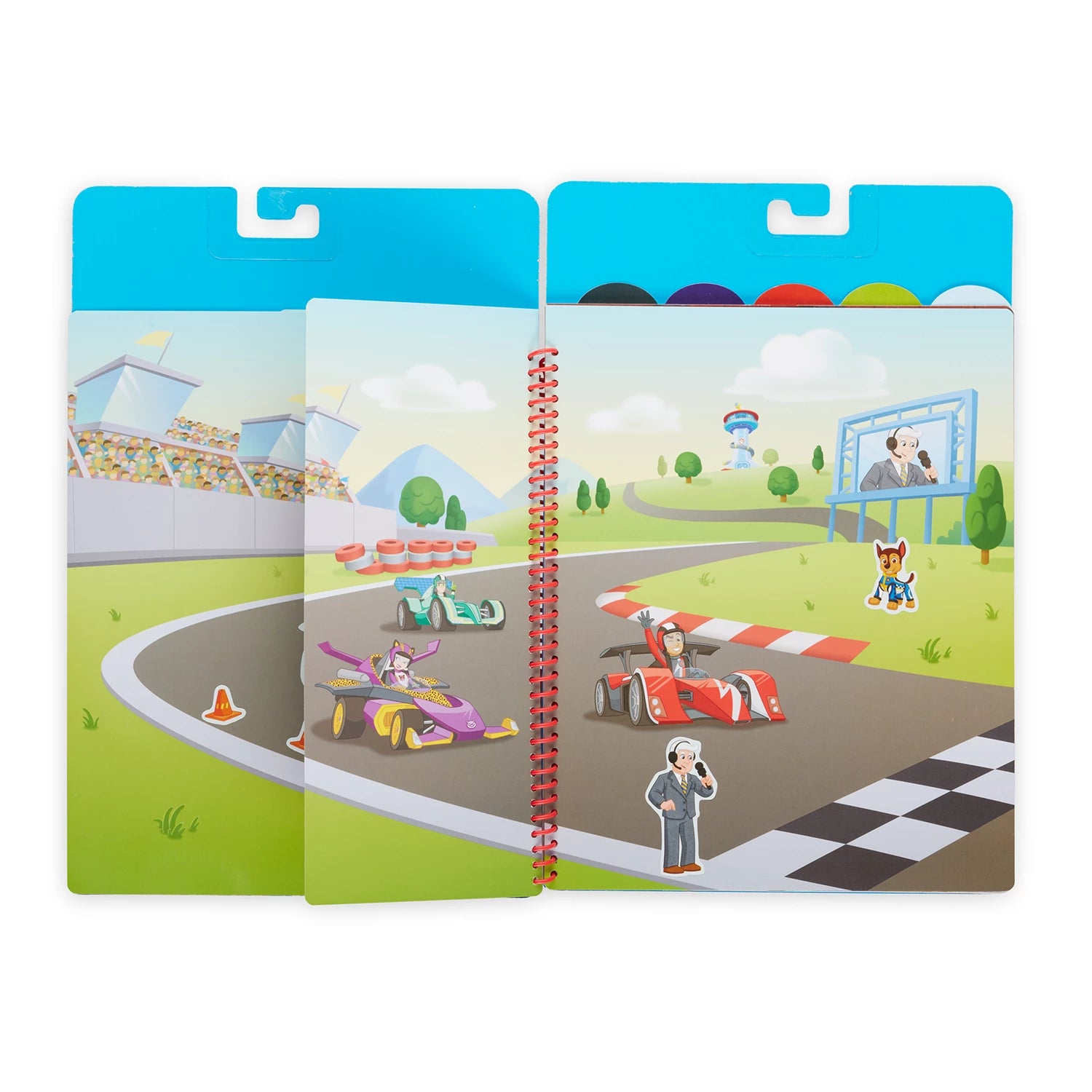 PAW PATROL CARNET AUTOC. REPOSITIONNABLES CLASSIC MISSIONS (