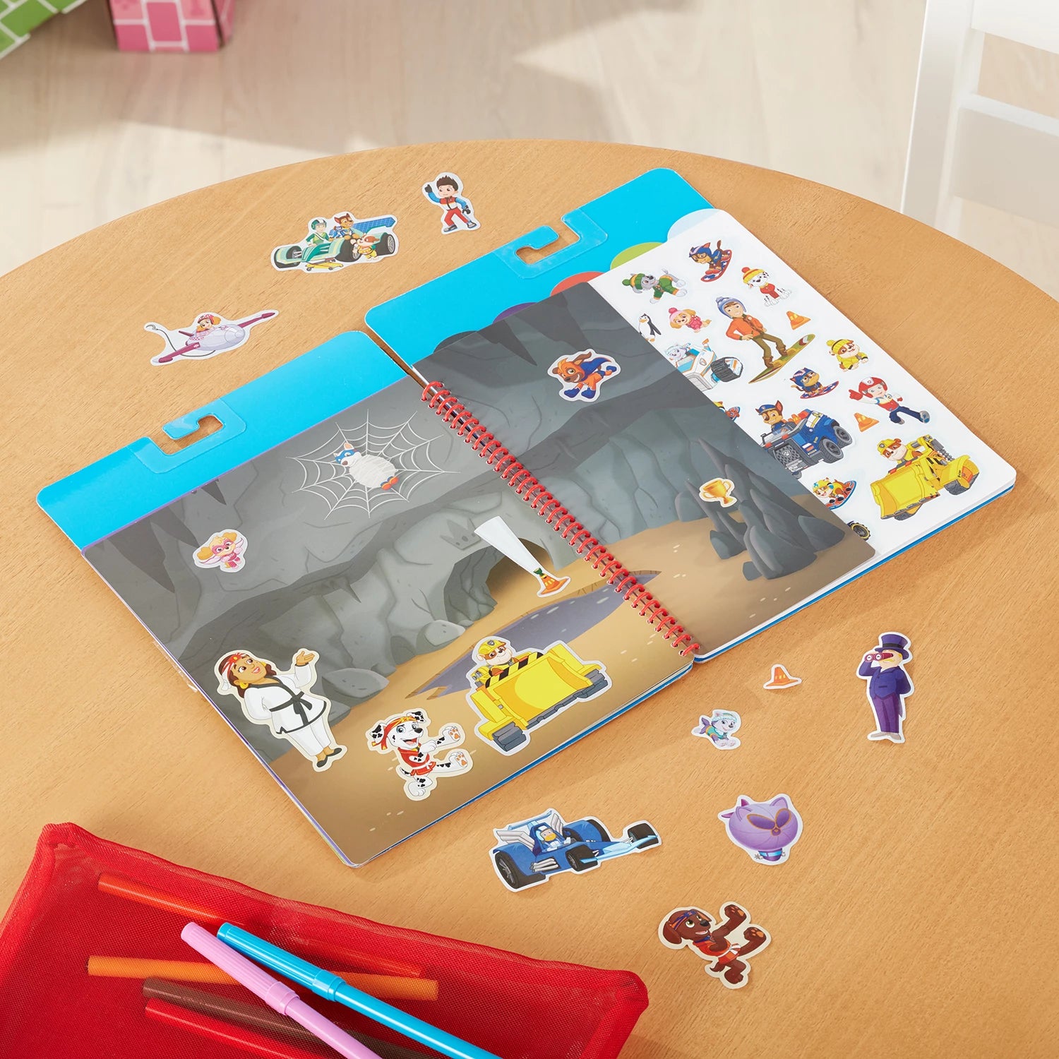 PAW PATROL CARNET AUTOC. REPOSITIONNABLES CLASSIC MISSIONS (