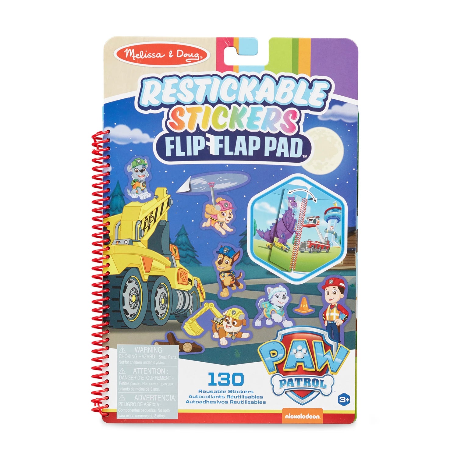 PAW PATROL CARNET AUTOC. REPOSITIONNABLES ULTIMATE MISSIONS