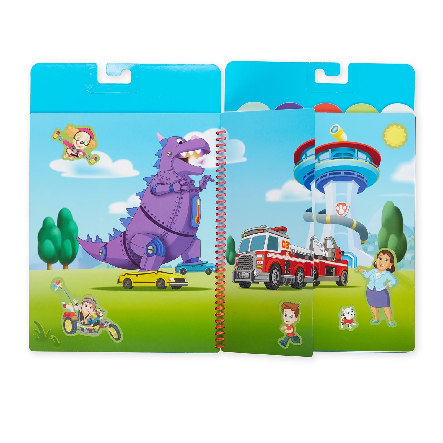 PAW PATROL CARNET AUTOC. REPOSITIONNABLES ULTIMATE MISSIONS
