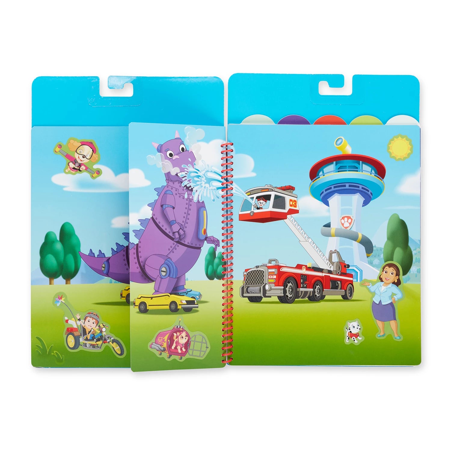 PAW PATROL CARNET AUTOC. REPOSITIONNABLES ULTIMATE MISSIONS