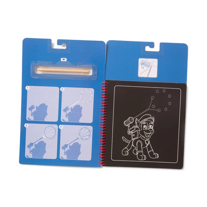 PAW PATROL CARNET SCRATCH ART CHASE (FR-DE-EN-ES)