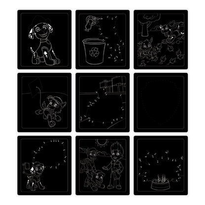 PAW PATROL CARNET SCRATCH ART MARSHALL (FR-DE-EN-ES)