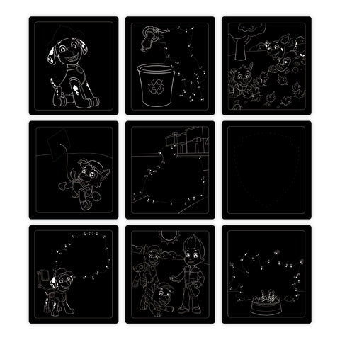 PAW PATROL CARNET SCRATCH ART MARSHALL (FR-DE-EN-ES)