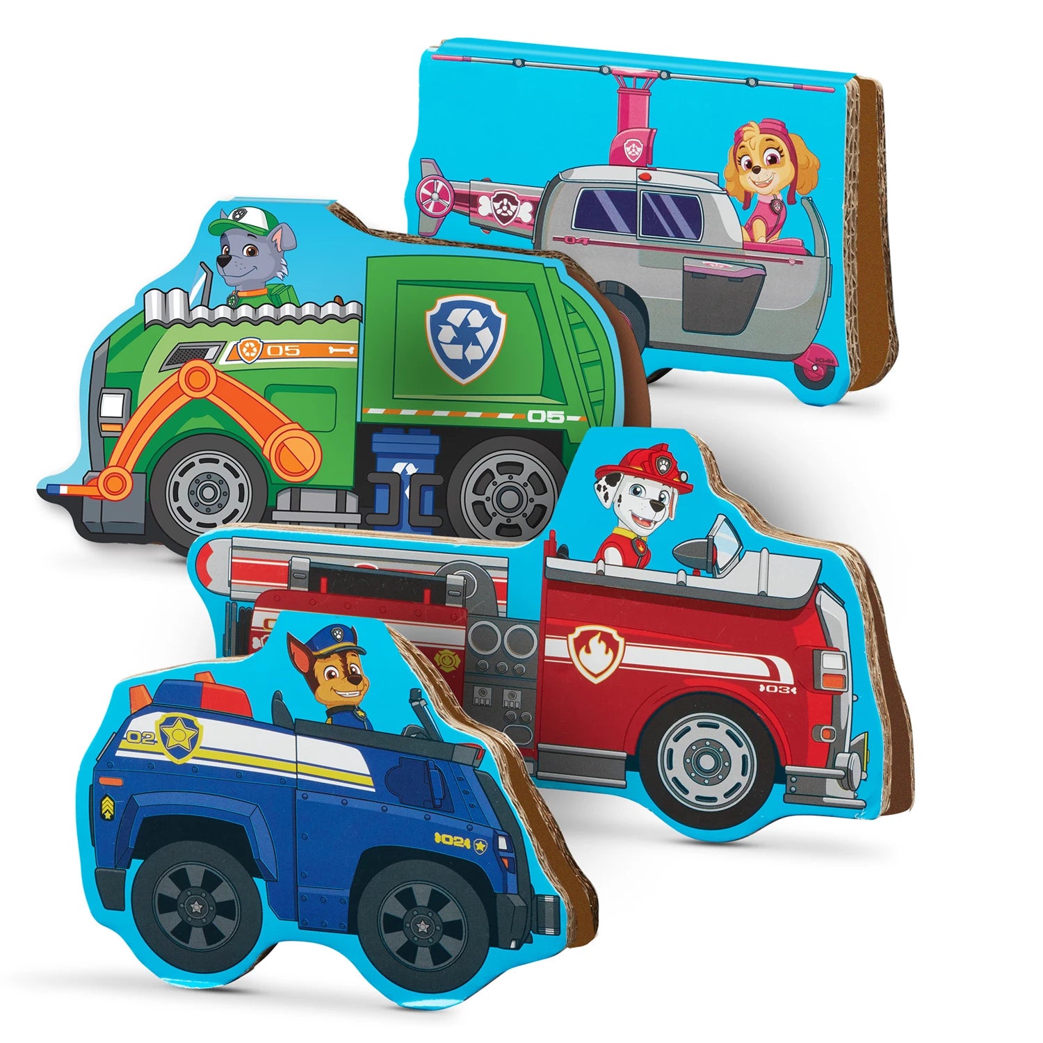PAW PATROL BLOCS DE CONSTRUCTION BOIS - ADVENTURE BAY (FR-DE