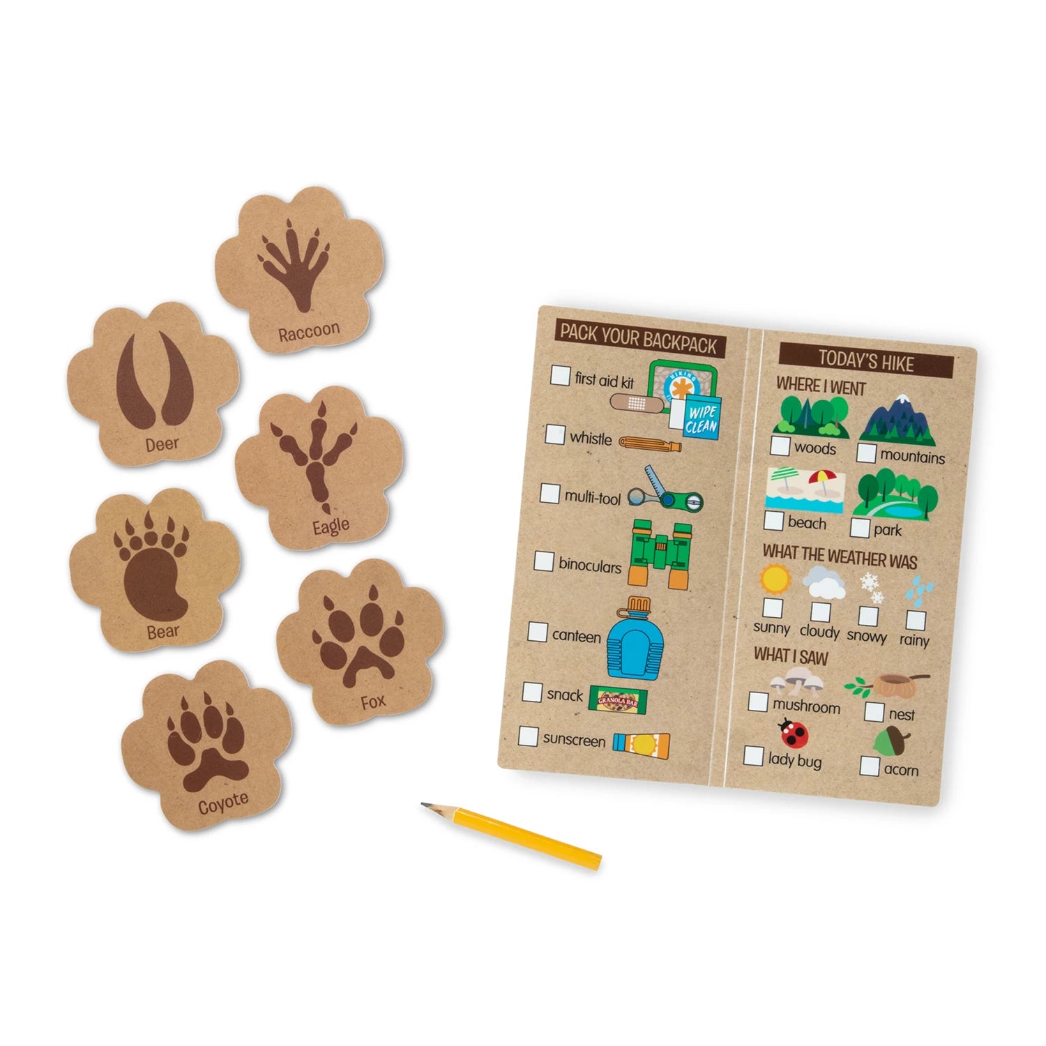 LET'S EXPLORE COFFRET RANDONNEE NATURE (FR-DE-EN-ES)