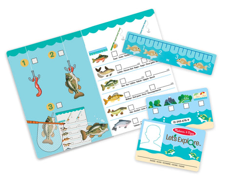 LET'S EXPLORE COFFRET UNE JOURNEE A LA PECHE (FR-DE-EN-ES)