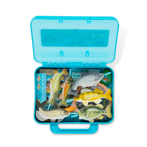 LET'S EXPLORE COFFRET UNE JOURNEE A LA PECHE (FR-DE-EN-ES)