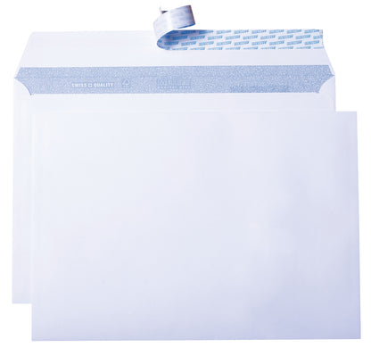 METTLER Couvert ohne Fenster C4 9066-120-S20 120g,hochweiss,Kleber 20 Stk.