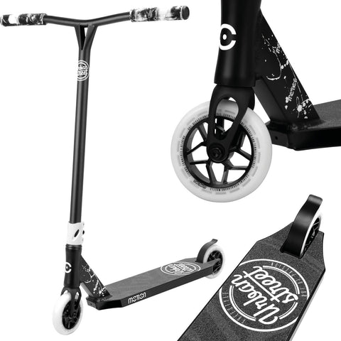 Motion Freestyle Scooter | Urban Extreme | Schwarz-weiss