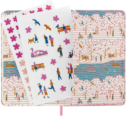 MOLESKINE Notizbuch SAKURA 9x14cm 56598851458 rosa, liniert, 192 Blatt, HC