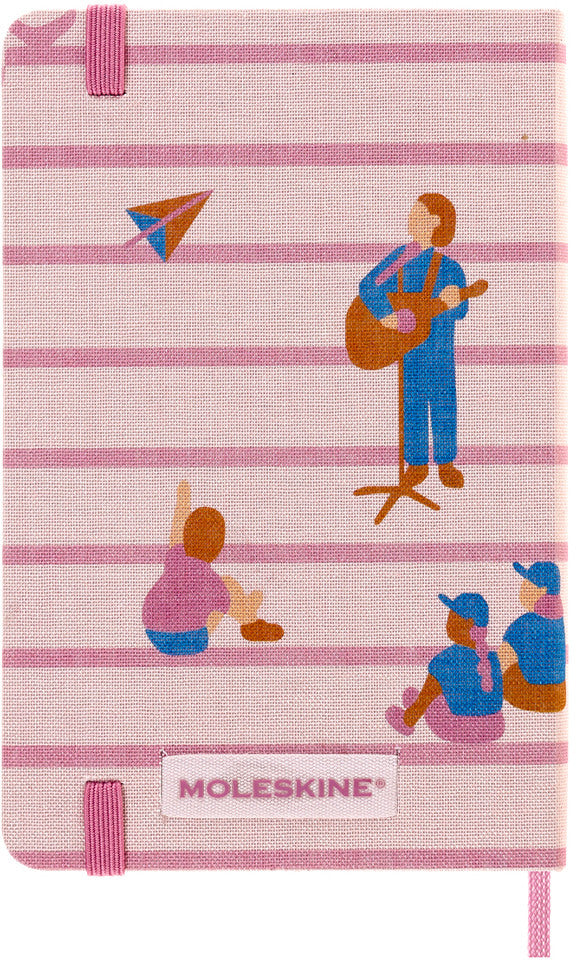 MOLESKINE Notizbuch SAKURA 9x14cm 56598851458 rosa, liniert, 192 Blatt, HC
