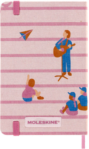 MOLESKINE Notizbuch SAKURA 9x14cm 56598851458 rosa, liniert, 192 Blatt, HC