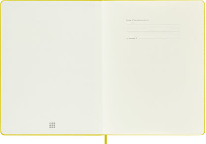 MOLESKINE Notizbuch Color 25x19cm 56598853056 gelb, liniert, 192 Blatt, HC