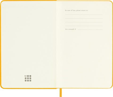 MOLESKINE Notizbuch Color 9x14cm 56598853063 orange, liniert, 192 Blatt