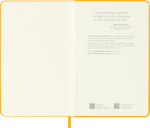 MOLESKINE Notizbuch Color 9x14cm 56598853063 orange, liniert, 192 Blatt