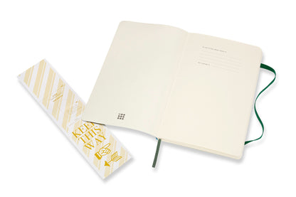 MOLESKINE Notizbuch SC L/A5 600028 blanko, myrtengrün, 240 S.