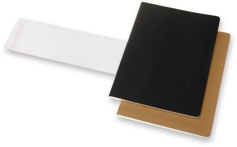 MOLESKINE Notizheft Karton A4 602534 liniert,BK/braun,160S. 2 Stk.