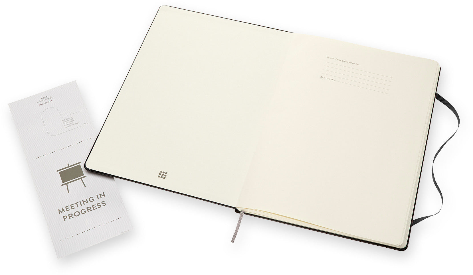 MOLESKINE Notizbuch Prof. HC A4 602589 schwarz, 192 Seiten