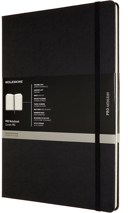 MOLESKINE Notizbuch Prof. HC A4 602589 schwarz, 192 Seiten