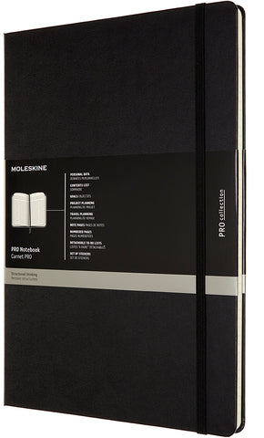 MOLESKINE Notizbuch Prof. HC A4 602589 schwarz, 192 Seiten
