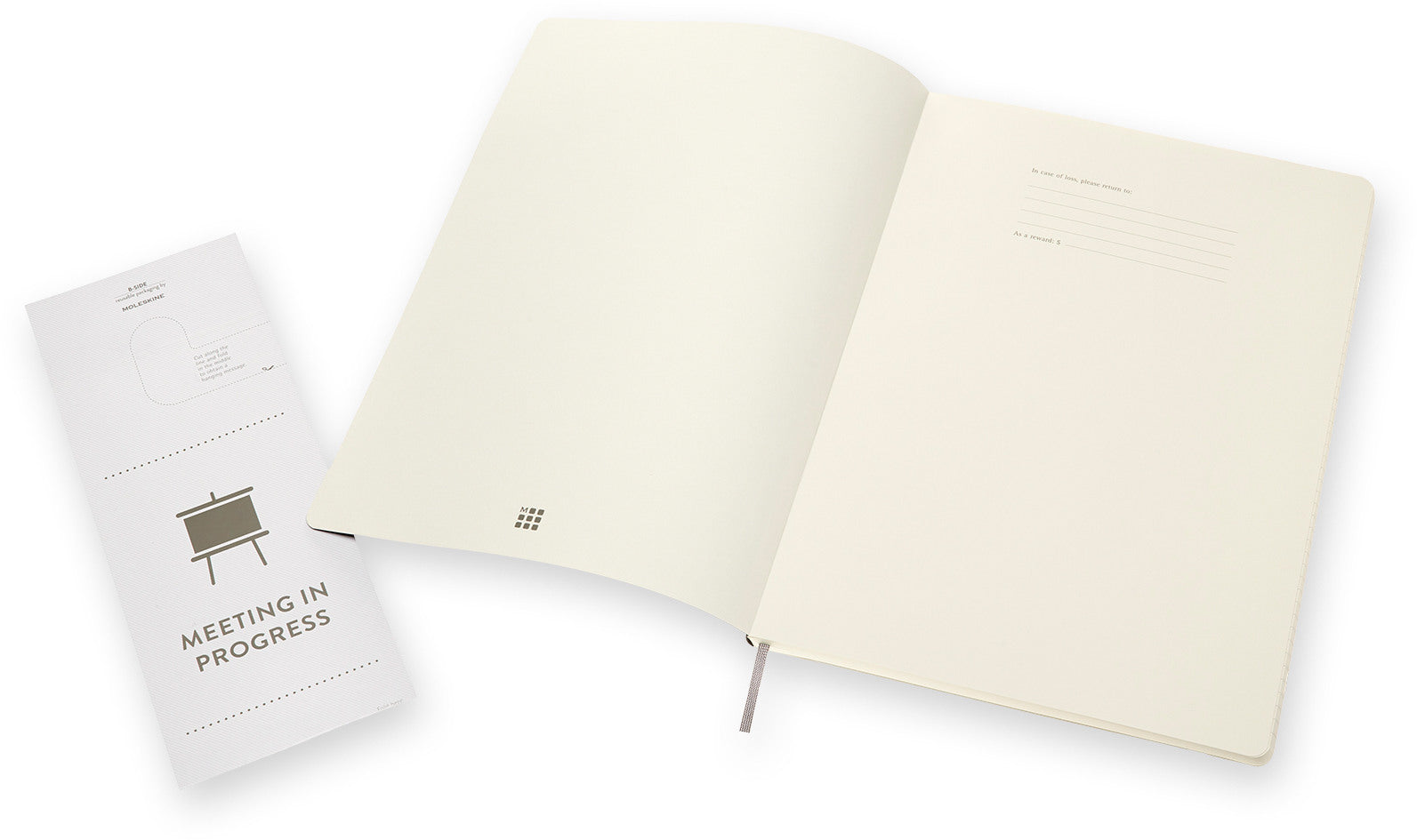 MOLESKINE Notizbuch Prof. SC A4 602718 schwarz, 192 Seiten