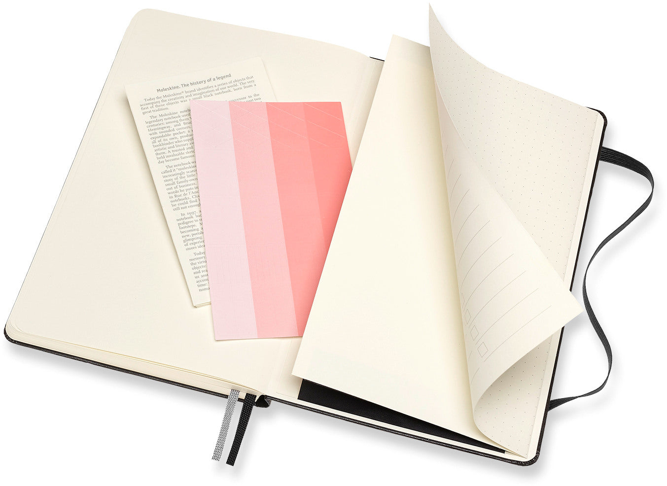 MOLESKINE Notizbuch Bullet A5 603357 punkte schwarz, 160 Seiten