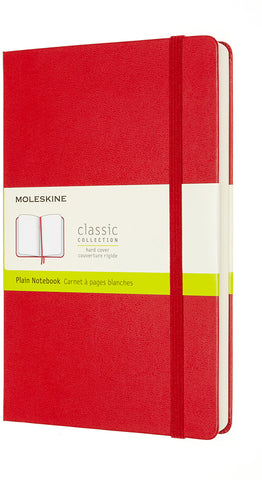 MOLESKINE Notizbuch HC L/A5 606204 blanko,scharlachrot,208 S.