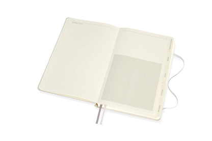 MOLESKINE Themen Notizbuch 21,4x13,2cm 620275 perlgrau, 400 Seiten