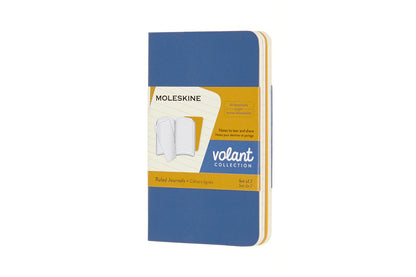 MOLESKINE Notizheft 2x 10.5x6.5cm 620541 liniert,feilchen/bernst.,56S.