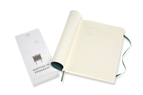 MOLESKINE Notizbuch Pro 25x1,3x19cm 620848 waldgrün, 192 Seiten