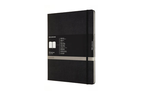 MOLESKINE Notizbuch Pro 27,9x21,6cm 620855 schwarz, 192 Seiten