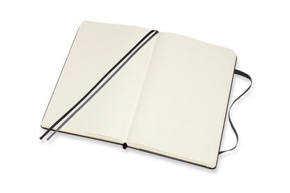 MOLESKINE Notizbuch HC L/A5 628035 gepunktet, schwarz,400 Seiten