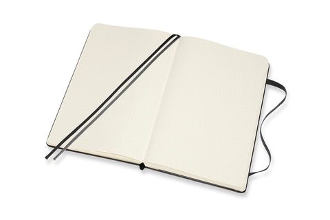 MOLESKINE Notizbuch HC L/A5 628035 gepunktet, schwarz,400 Seiten