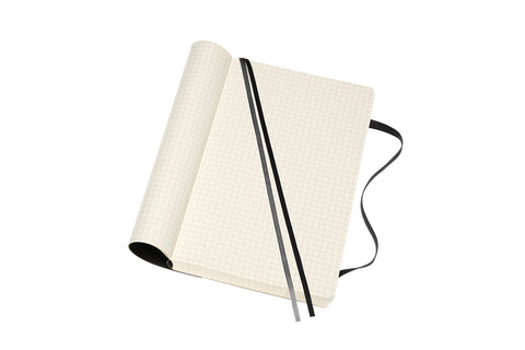 MOLESKINE Notizbuch SC L/A5 628059 kariert, schwarz, 400 Seiten